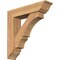 Ekena Millwork Balboa Traditional Smooth Bracket w/ Offset Brace, Western Red Cedar, 7 1/2"W x 32"D x 32"H BKT0806X32X32BOA01SWR - alternate 1